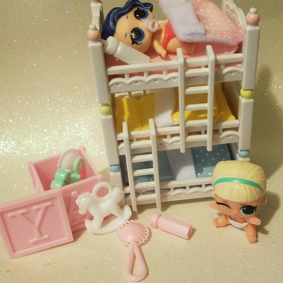 lol doll bunk beds